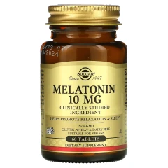 Мелатонин Solgar (Melatonin) 10 мг 60 таблеток