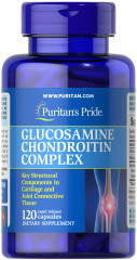Глюкозамін хондроїтин комплекс Puritan's Pride (Glucosamine Chondroitin Complex) 120 капсул