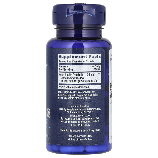 Пробиотик здоровье сердца (Florassist Heart Health) 60 капсул