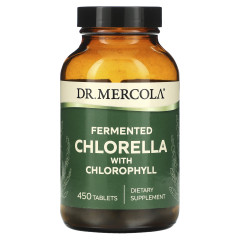 Ферментована хлорела Dr. Mercola (Chlorella) 450 таблеток