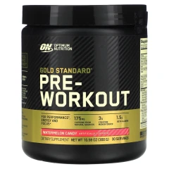 Optimum Nutrition, Gold Standard, передтренувальна добавка з кавуном, 300 г