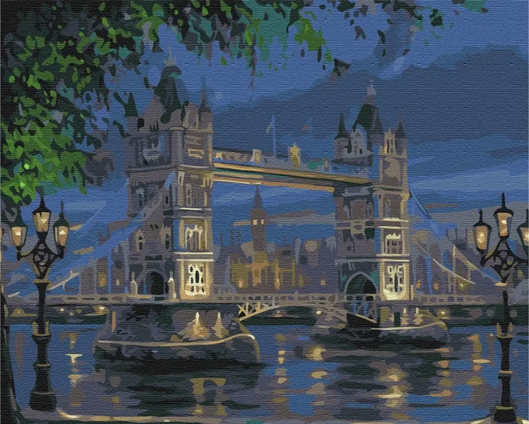 Картина по номерам Лондон спит Brushme 40x50