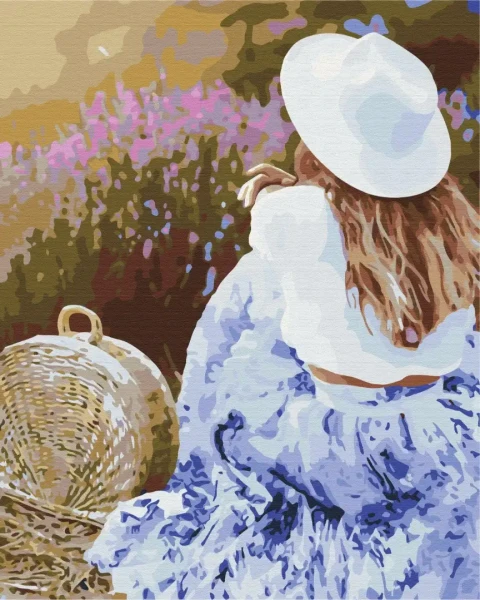 Картина за номерами Улюблена лаванда  Brushme 40x50