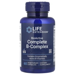 В-комплекс вітамінів Life Extension (BioActive B-Complex) 60 капсул
