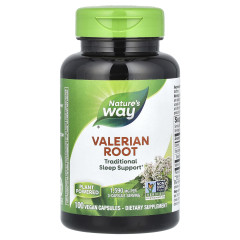 Корінь валеріани Nature's Way (Valerian Root) 1590 мг 100 капсул