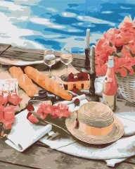 Картина по номерам Пикник рядом с морем Brushme 40x50