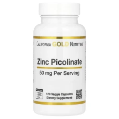 Піколінат цинку (Zinc Picolinate) 50 мг 120 капсул