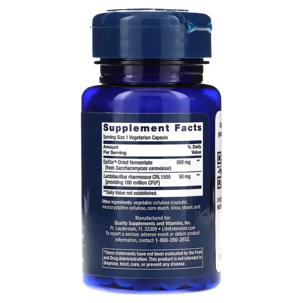 Пробіотик при сезонній алергії Life Extension (Immune & nasal defense) 30 капсул