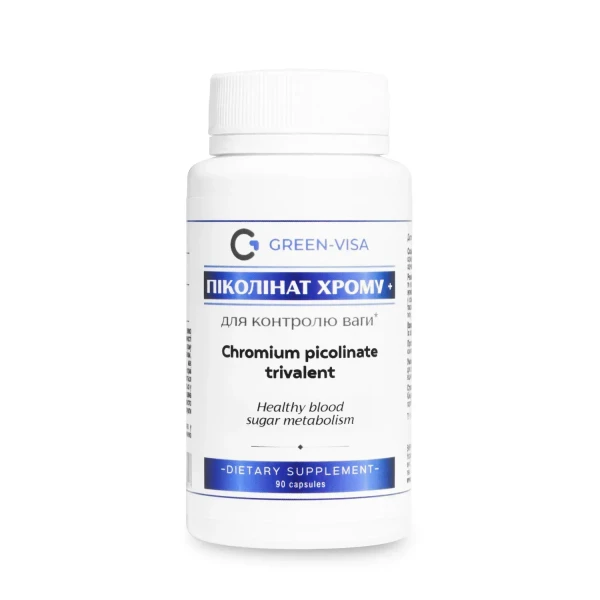 Піколінат хрому 500 мкг Грін-Віза 90 капсул