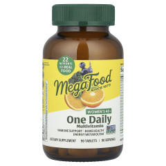 MegaFood, One Daily, мультивітаміни для прийому раз на день, для жінок від 40 років, 90 таблеток