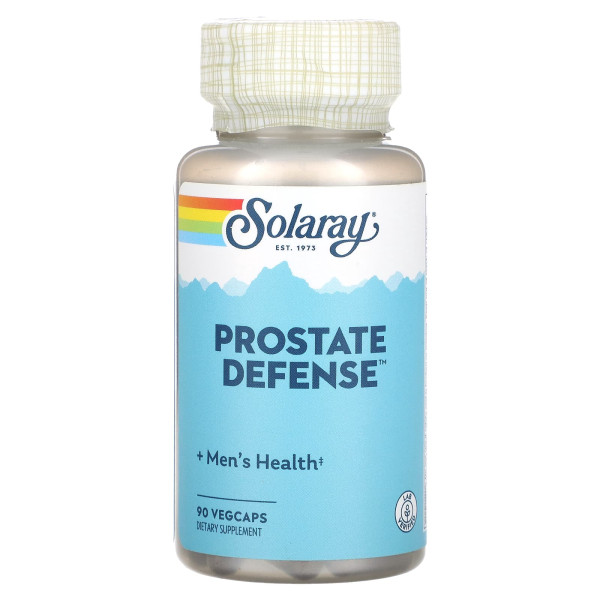 Solaray, Prostate Defense, 90 капсул VegCap