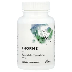 Ацетил карнітин Thorne (Carnityl) 500 мг 60 капсул