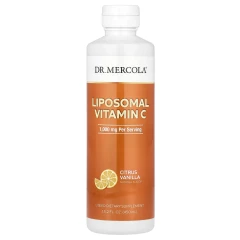 Вітамін С ліпосомальний Dr. Mercola (Liposomal Vitamin C) 1000 мг 450 мл зі смаком ванілі