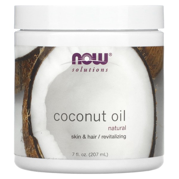 Кокосова олія Now Foods (Coconut Oil Natural) 207 мл