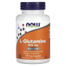 Л-Глютамин Now Foods (L-Glutamine) 500 мг 120 капсул