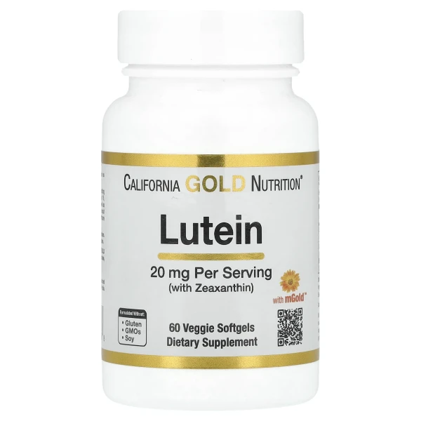 Лютеин с зеаксантином (Lutein/Zeaxanthin) 20 мг / 1 мг 60 капсул