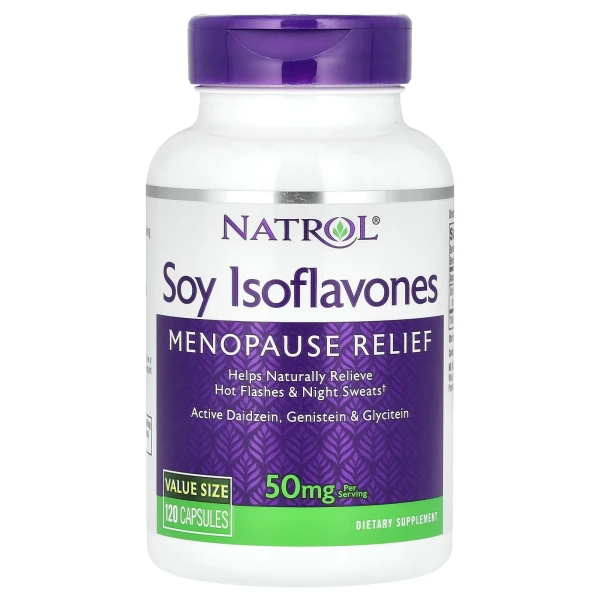 Соевые изофлавоны Natrol (Soy Isoflavones) 50 мг 120 капсул