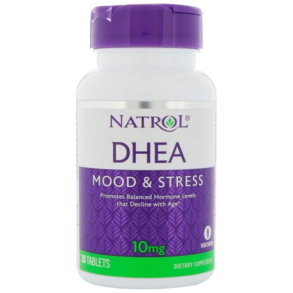 Дегидроэпиандростерон DHEA Natrol (DHEA) 10 мг 30 таблеток