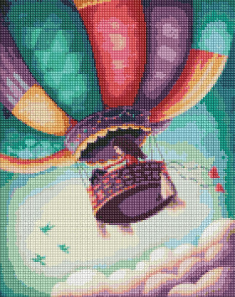 Алмазна мозаїка У пошуках пригод ©Elena Schweitzer 50x40 Ideyka
