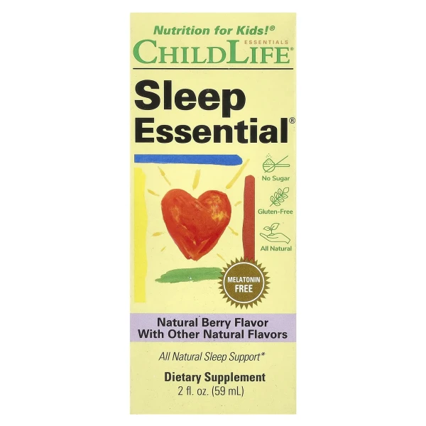 ChildLife Essentials, Kids, Sleep Essential®, натуральні ягоди, 59 мл