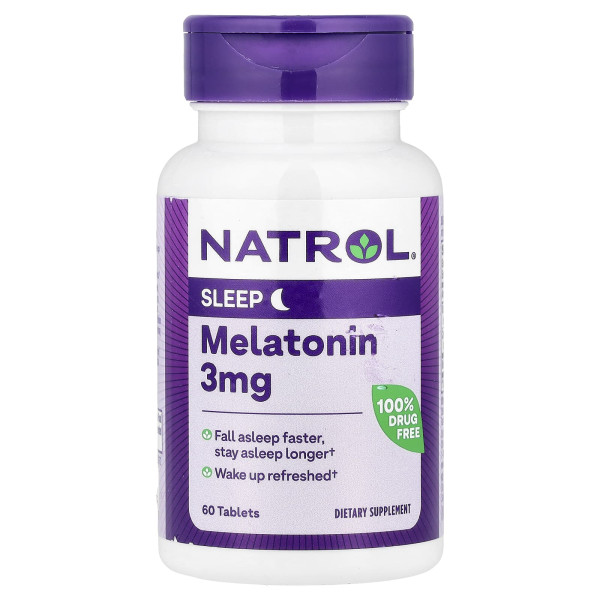 Мелатонін Natrol (Melatonin) 60 таблеток