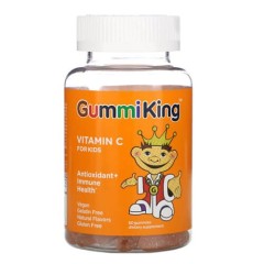 Вітамін C для дітей GummiKing (Vitamin C for Kids) 60 жувальних цукерок