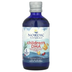 ДГК для дітей від 1 року Nordic Naturals (Children's DHA™) 237 мл зі смаком полуниці
