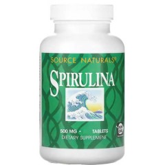 Спирулина 500 мг Source Naturals (Spirulina) 100 таблеток