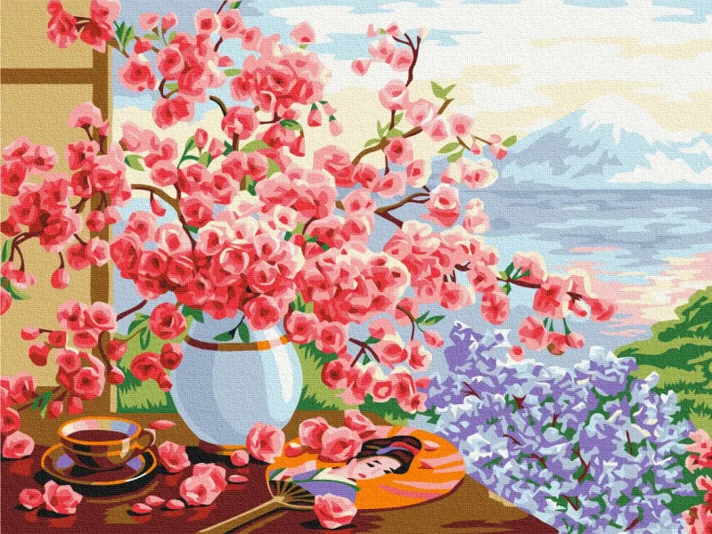 Преміум картина за номерами Японський натюрморт Brushme 40x50