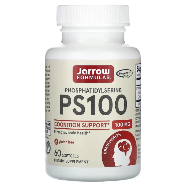Фосфатидилсерин Jarrow Formulas (PS100) 100 мг 60 капсул