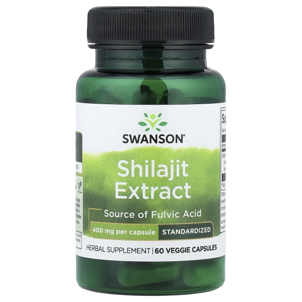 Экстракт Мумие (Shilajit Extract) 400 мг 60 капсул