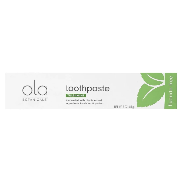 Зубная паста без фторида (Toothpaste) 85 г со вкусом тулси-мята