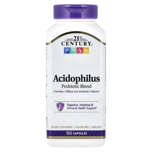 Пробіотики 21st Century (Acidophilus Probiotic Blend) 150 капсул