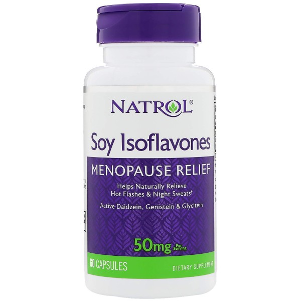 Соевые изофлавоны Natrol (Soy Isoflavones) 60 капсул