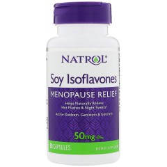 Соєві ізофлавони Natrol (Soy Isoflavones) 60 капсул