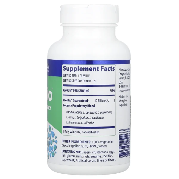 Пробіотики Enzymedica (Pro-Bio®) 120 капсул
