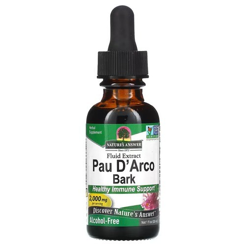 Кора пау д'арко 2000 мг Nature's Answer (Pau D'Arco Bark) 30 мл