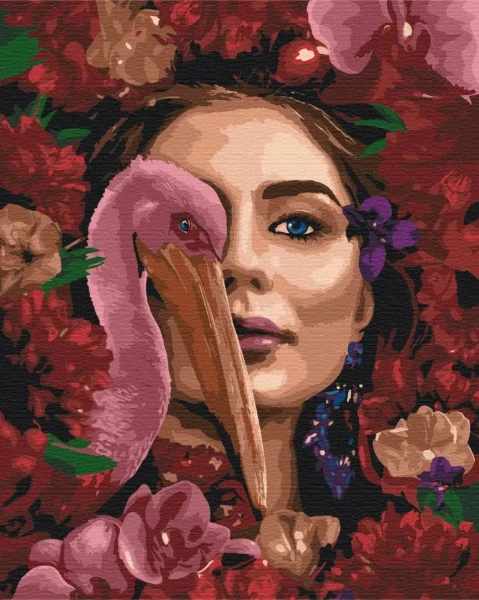 Картина по номерам Взгляд джунглей Brushme 40x50