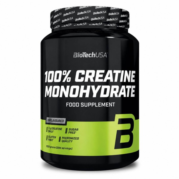 Креатин моногідрат 100% BioTech USA (Creatine Monohydrate) 1000 г