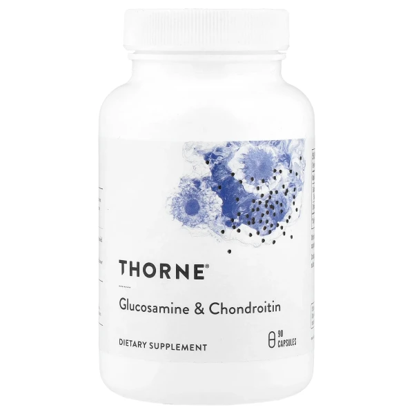 Глюкозамін хондроїтин Thorne (Glucosamine & Chondroitin) 500 мг250 мг 90 капсул