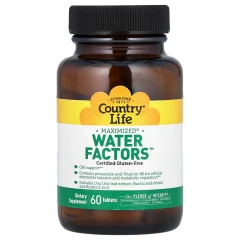Мочегонний комплекс Country Life (Maximized Water Factors) 60 таблеток