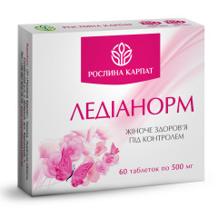 Ледіанорм Рослина Карпат Фітоестрогени 60 таблеток