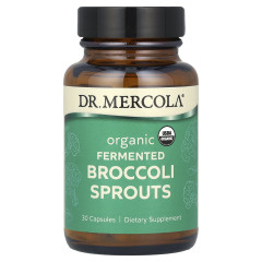 Ферментовані паростки брокколі Dr. Mercola (Fermented Broccoli Sprouts) 30 капсул