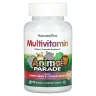 NaturesPlus, Source of Life, Animal Parade, жувальна добавка для дітей з мультивітамінами й мікроелементами, асорті натуральних смаків, 90 таблеток у формі тварин