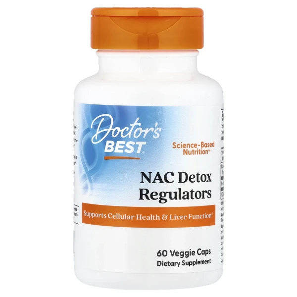Ацетилцистеїн (NAC Detox Regulators) 60 капсул