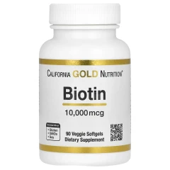 Біотин (Biotin) 10000 мкг 90 капсул