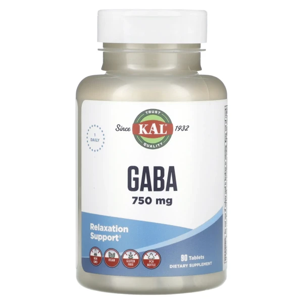 ГАМК (GABA) 750 мг 90 таблеток