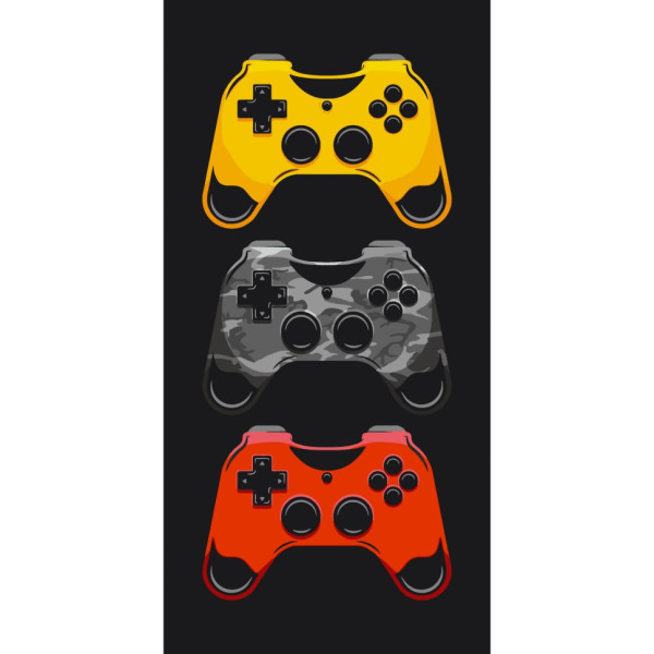 Картина за номерами GAMER PARTY 40x80 см Art Craft