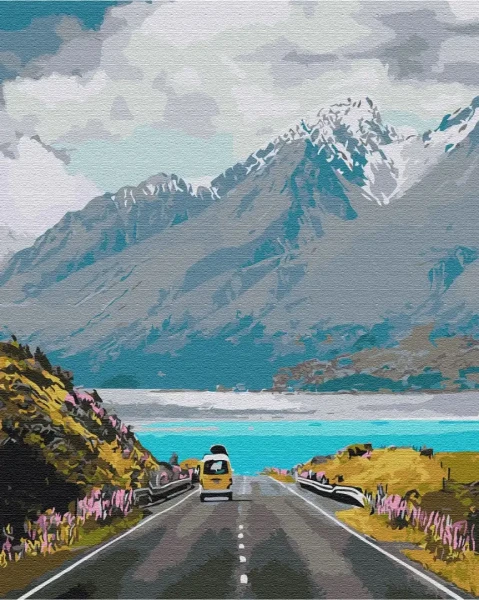 Картина за номерами Мандрівка в гори  Brushme 40x50