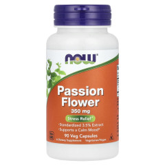 Пассифлора Now Foods (Passion flora) 350 мг 90 капсул